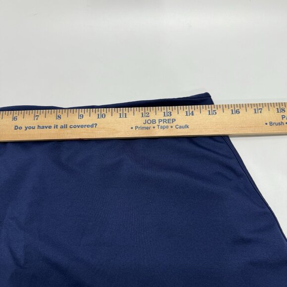 Sonic Slimmers Kathleen Kirkwood Athletic 2 In 1 Skirt Leggings L Blue Sporty - Picture 7 of 10